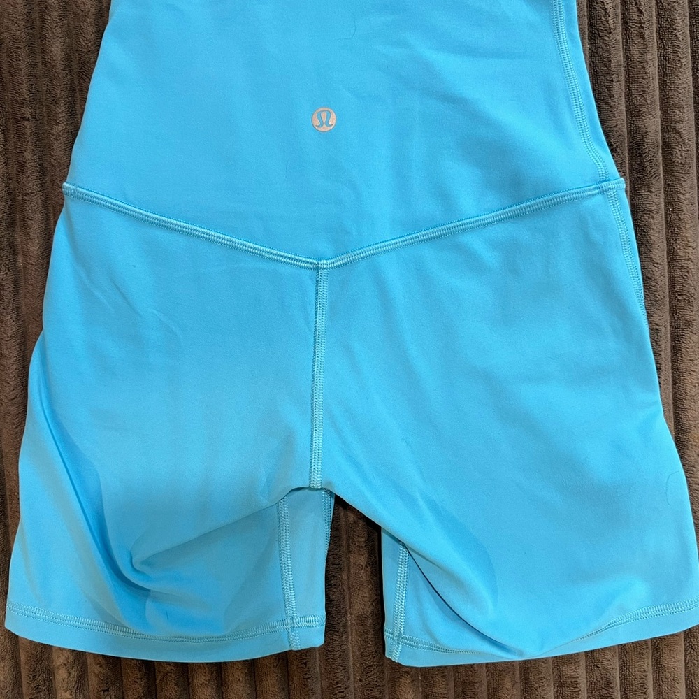 lululemon athletica Vibrant Blue Bike Shorts